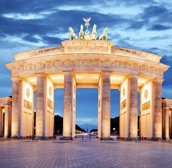 Brandenburg Gate, Berlin, Germany - panorama